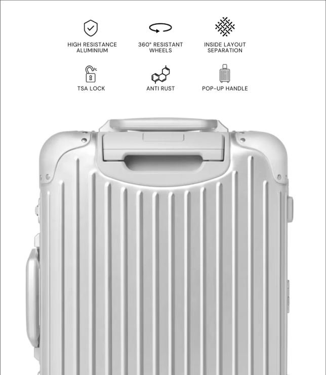 ESSENTIAL ALUMINIUM SUITCASE
