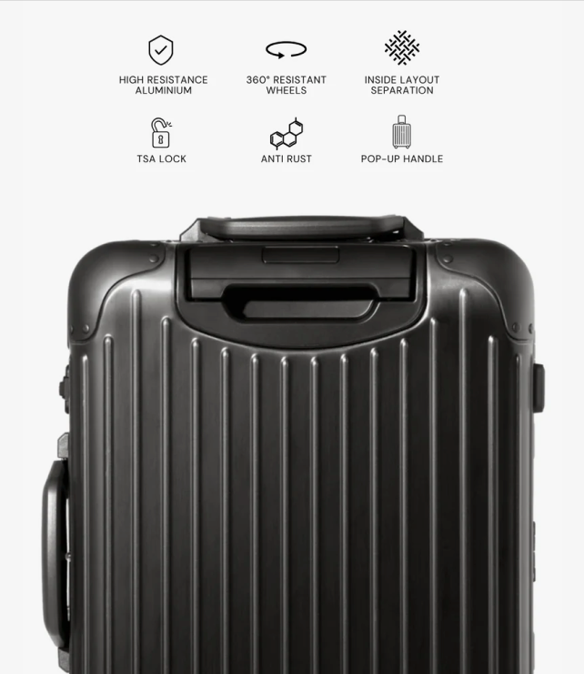 ESSENTIAL ALUMINIUM SUITCASE